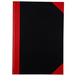 Collins Red  Black Note Books A4 Feint Ruled 100leaf